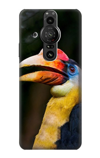 S3876 Colorful Hornbill Case For Sony Xperia Pro-I