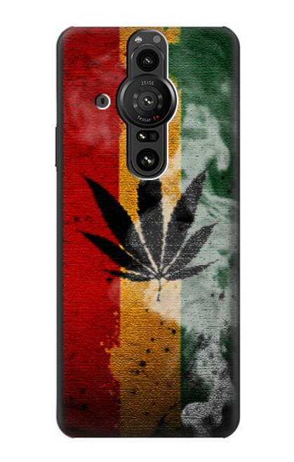 S3890 Reggae Rasta Flag Smoke Case For Sony Xperia Pro-I