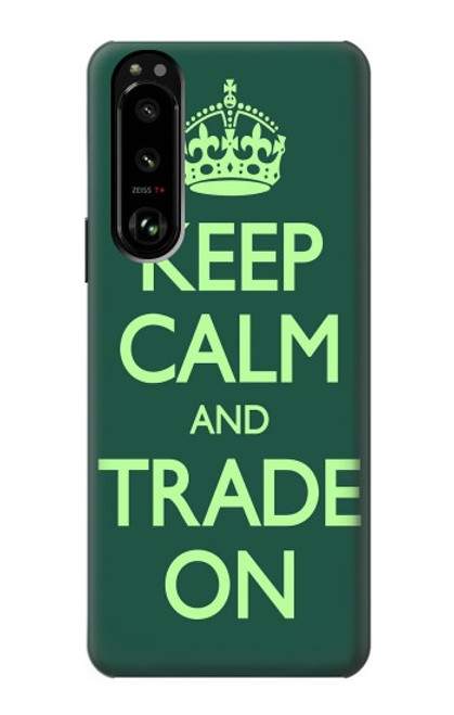 S3862 Keep Calm and Trade On Case For Sony Xperia 5 III