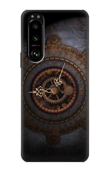 S3908 Vintage Clock Case For Sony Xperia 5 III