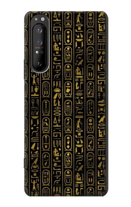 S3869 Ancient Egyptian Hieroglyphic Case For Sony Xperia 1 II