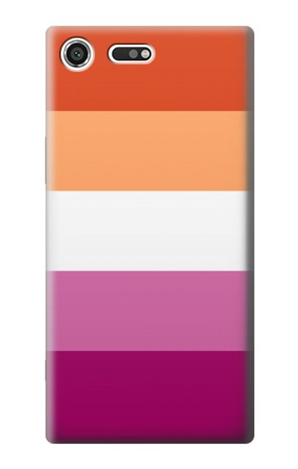 S3887 Lesbian Pride Flag Case For Sony Xperia XZ Premium