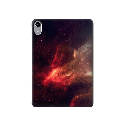 S3897 Red Nebula Space Hard Case For iPad mini 6, iPad mini (2021)