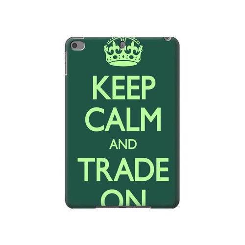 S3862 Keep Calm and Trade On Hard Case For iPad mini 4, iPad mini 5, iPad mini 5 (2019)