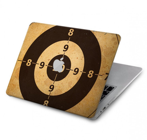 S3894 Paper Gun Shooting Target Hard Case For MacBook Pro 13″ - A1706, A1708, A1989, A2159, A2289, A2251, A2338