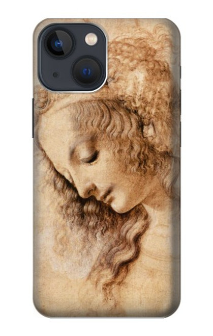 S1045 Leonardo da Vinci Woman's Head Case For iPhone 14