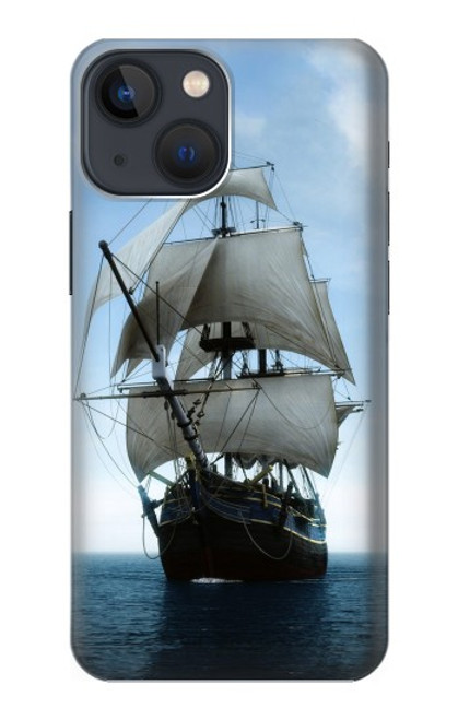 S1096 Sailing Ship in an Ocean Case For iPhone 14