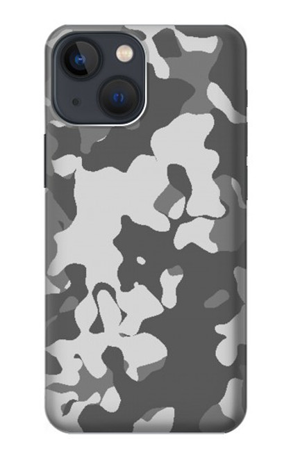 S2186 Gray Camo Camouflage Graphic Printed Case For iPhone 14