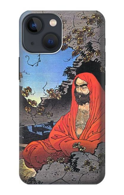 S2234 Zen Master Bodhidharma Yoshitoshi Case For iPhone 14