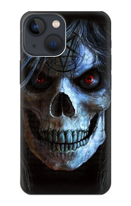 S2585 Evil Death Skull Pentagram Case For iPhone 14