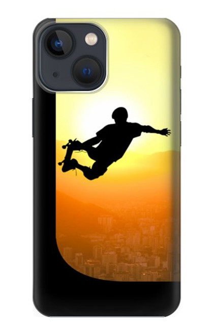 S2676 Extreme Skateboard Sunset Case For iPhone 14