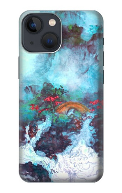 S2724 White Dragon Pool Lui Haisu Case For iPhone 14