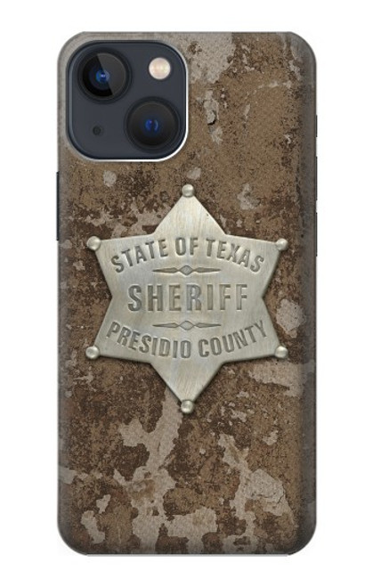 S2868 Texas Presidio County Sheriff Badge Case For iPhone 14