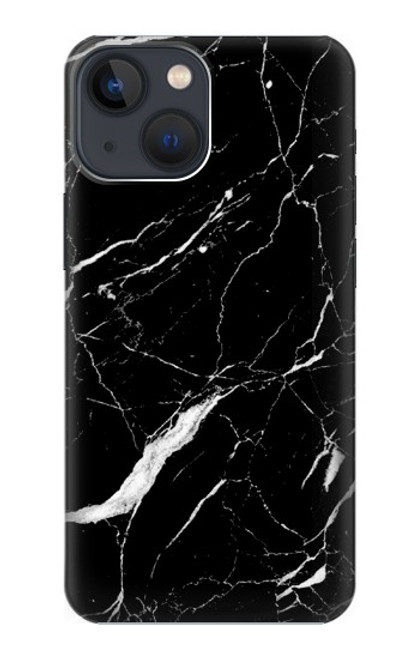 S2895 Black Marble Graphic Printed Case For iPhone 14