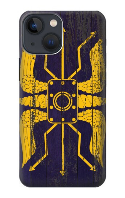 S3546 Roman Shield Blue Case For iPhone 14