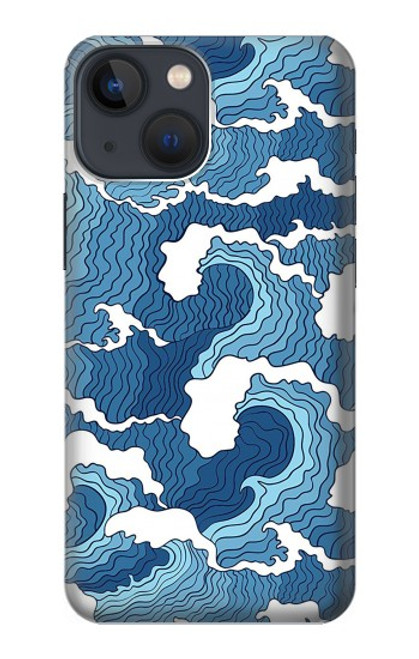 S3751 Wave Pattern Case For iPhone 14