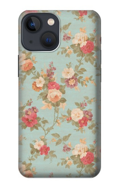 S3910 Vintage Rose Case For iPhone 14