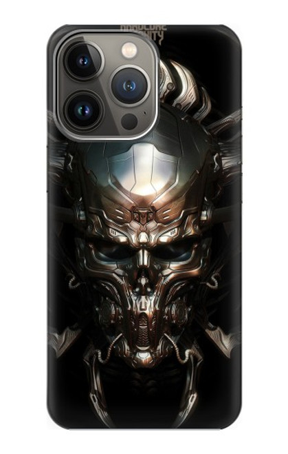 S1027 Hardcore Metal Skull Case For iPhone 14 Pro