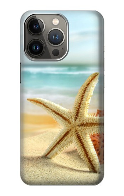 S1117 Starfish on the Beach Case For iPhone 14 Pro