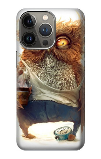 S1133 Wake up Owl Case For iPhone 14 Pro