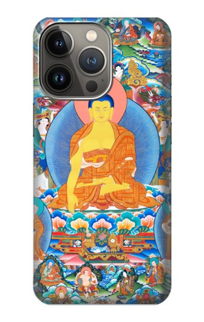 S1256 Buddha Paint Case For iPhone 14 Pro