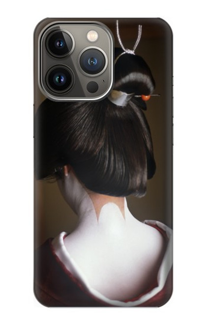 S1337 Japan Geisha Neck Case For iPhone 14 Pro