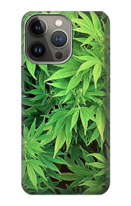 S1656 Marijuana Plant Case For iPhone 14 Pro