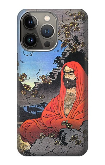 S2234 Zen Master Bodhidharma Yoshitoshi Case For iPhone 14 Pro