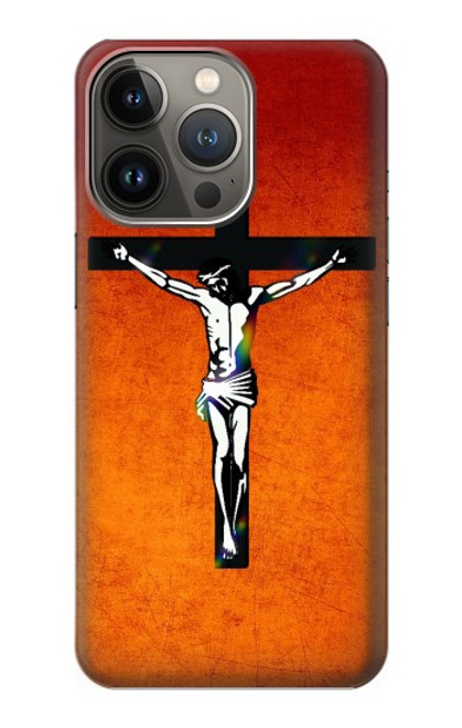 S2421 Jesus Christ On The Cross Case For iPhone 14 Pro