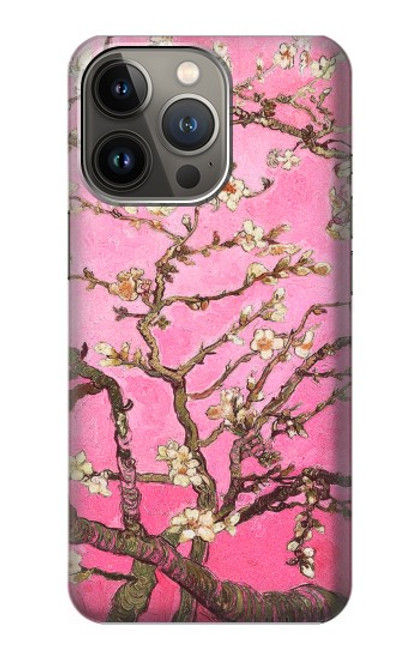 S2449 Pink Blossoming Almond Tree Van Gogh Case For iPhone 14 Pro