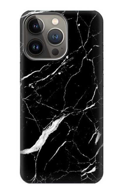 S2895 Black Marble Graphic Printed Case For iPhone 14 Pro