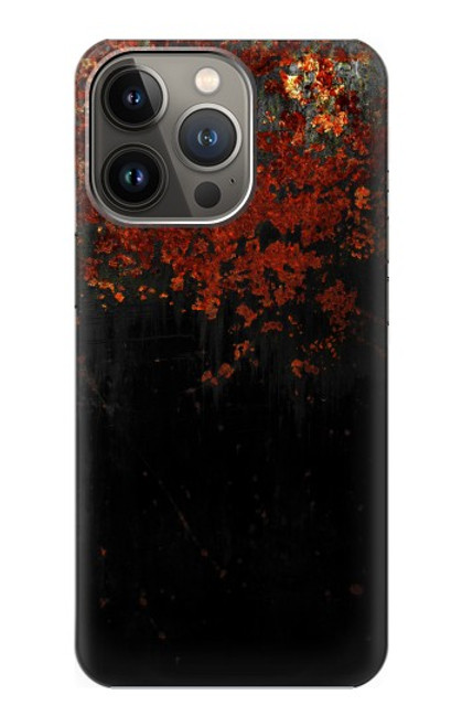 S3071 Rusted Metal Texture Graphic Case For iPhone 14 Pro