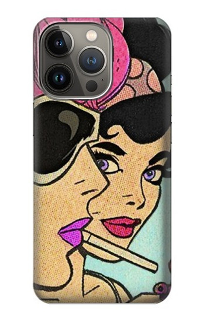 S3171 Girls Pop Art Case For iPhone 14 Pro