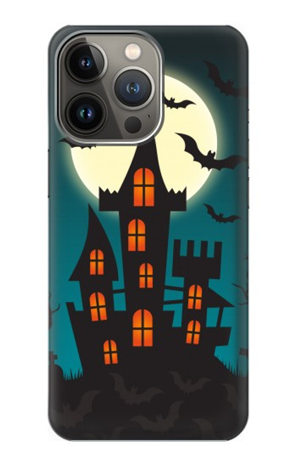 S3268 Halloween Festival Castle Case For iPhone 14 Pro