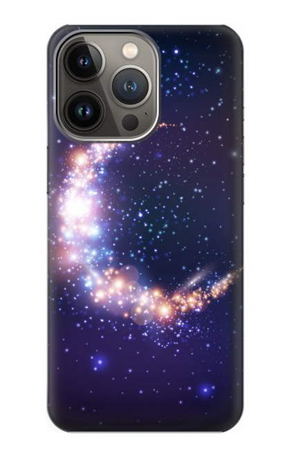 S3324 Crescent Moon Galaxy Case For iPhone 14 Pro
