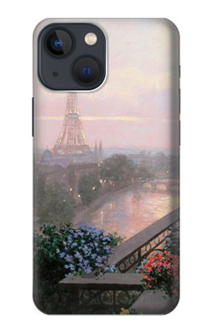 S1443 Terrace in Paris Eifel Case For iPhone 14 Plus