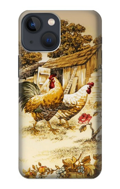 S2181 French Country Chicken Case For iPhone 14 Plus