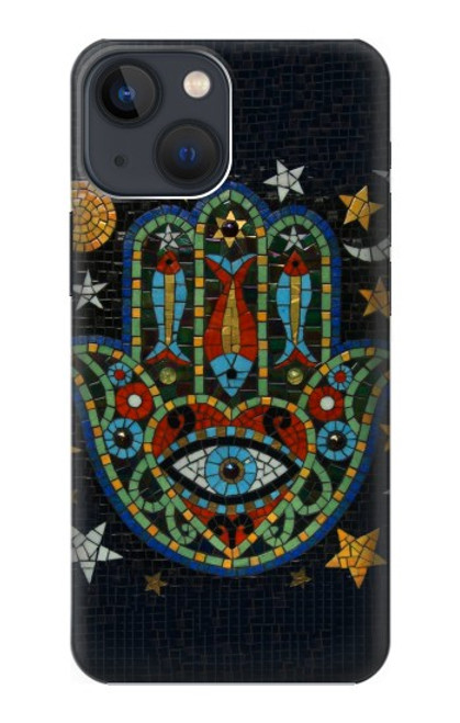 S3175 Hamsa Hand Mosaics Case For iPhone 14 Plus