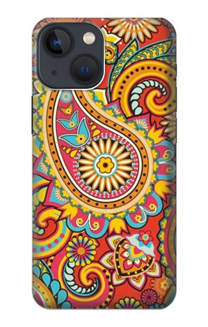S3402 Floral Paisley Pattern Seamless Case For iPhone 14 Plus