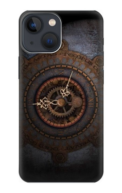 S3908 Vintage Clock Case For iPhone 14 Plus