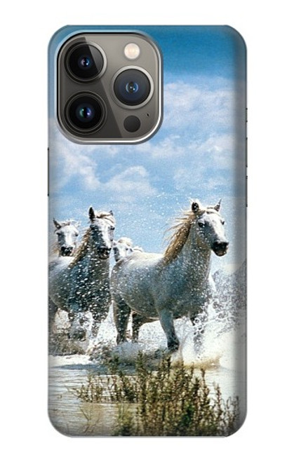 S0250 White Horse Case For iPhone 14 Pro Max