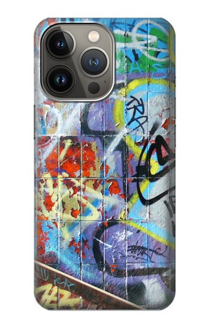 S0588 Wall Graffiti Case For iPhone 14 Pro Max