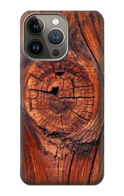 S0603 Wood Graphic Printed Case For iPhone 14 Pro Max