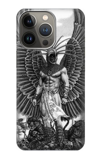 S1235 Aztec Warrior Case For iPhone 14 Pro Max