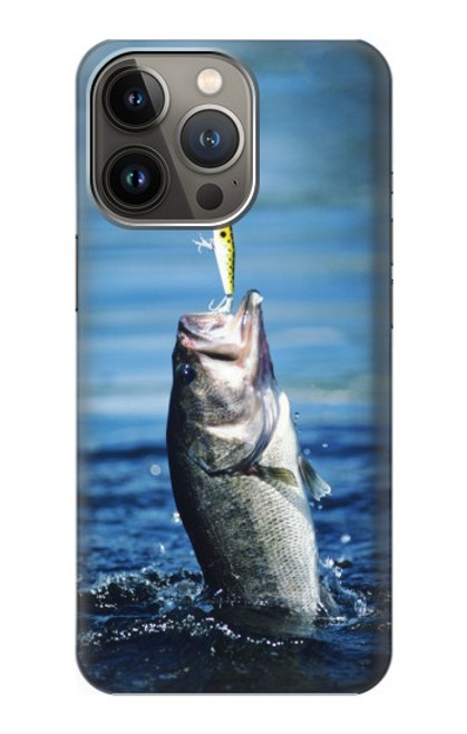 S1594 Bass Fishing Case For iPhone 14 Pro Max