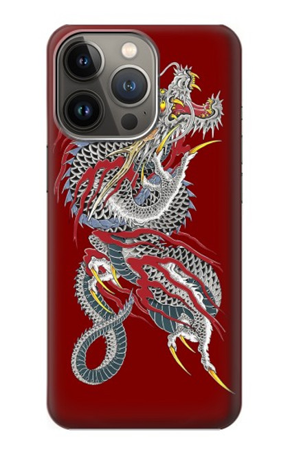 S2104 Yakuza Dragon Tattoo Case For iPhone 14 Pro Max