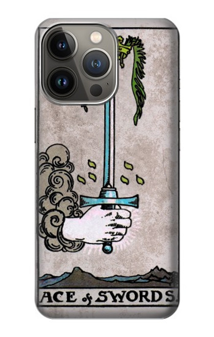 S2482 Tarot Card Ace of Swords Case For iPhone 14 Pro Max