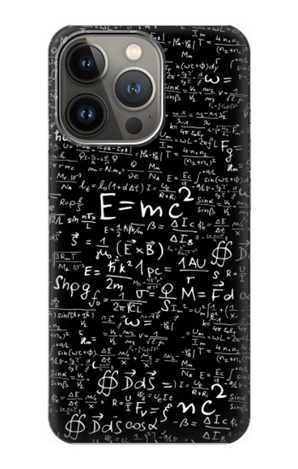 S2574 Mathematics Physics Blackboard Equation Case For iPhone 14 Pro Max