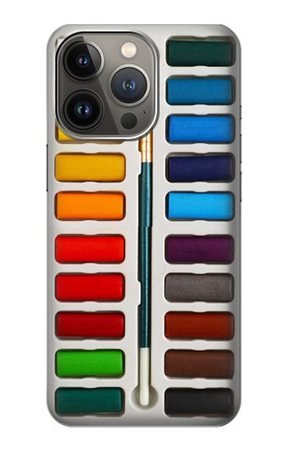 S3243 Watercolor Paint Set Case For iPhone 14 Pro Max