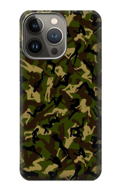 S3356 Sexy Girls Camo Camouflage Case For iPhone 14 Pro Max